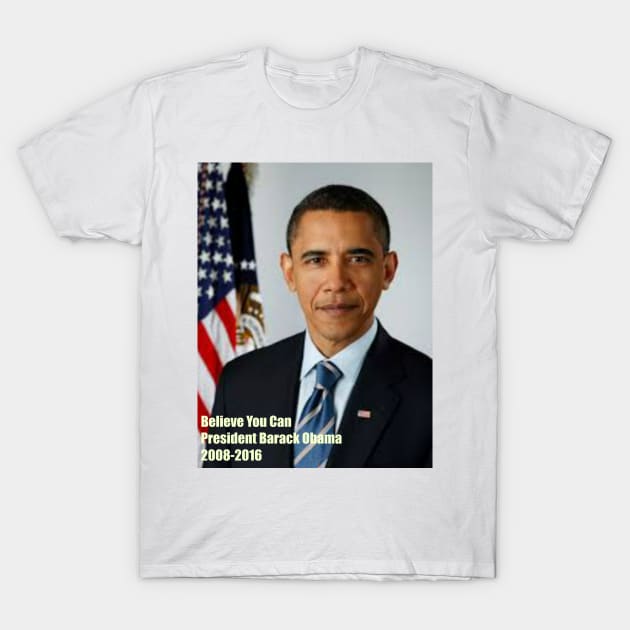 PRESIDENT BARACK OBAMA T-Shirt by aesbensen